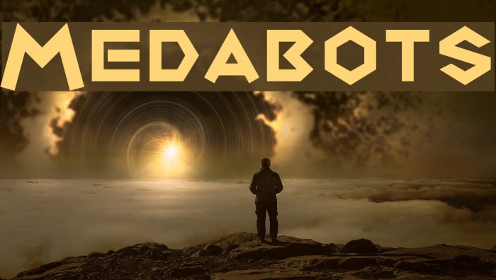 Medabots Font examples
