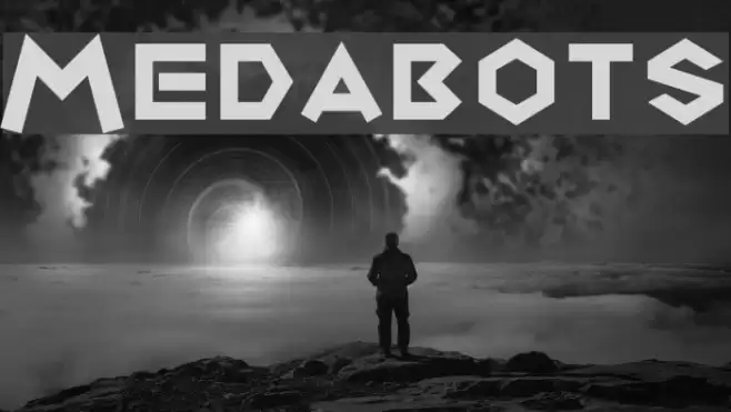 Medabots Шрифта examples