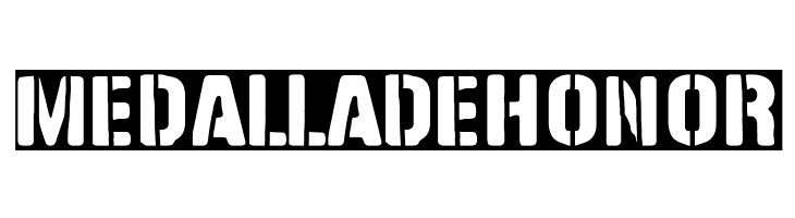 Medalla de Honor  免费字体下载