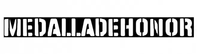 Medalla de Honor  Descarca Fonturi Gratis