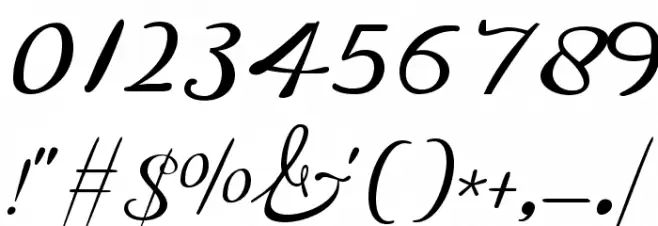 Meddon Font OTHER CHARS