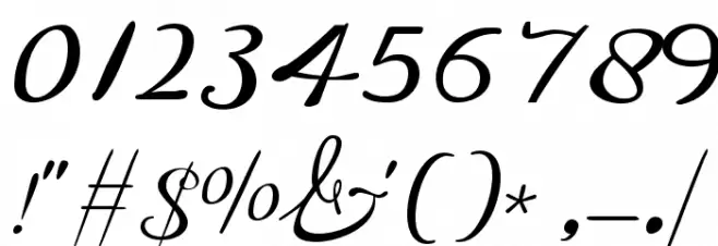 Meddon Font OTHER CHARS