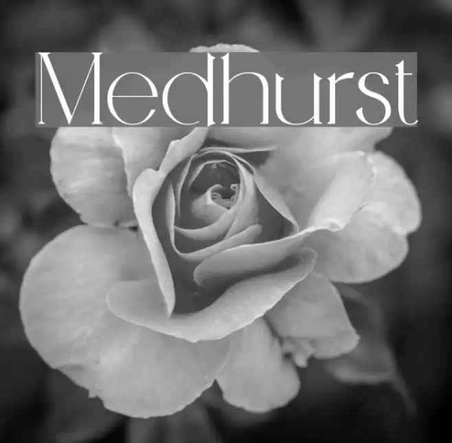 Medhurst Font examples