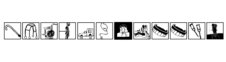 MediCartoons Font