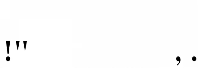 Media Gothic Font OTHER CHARS