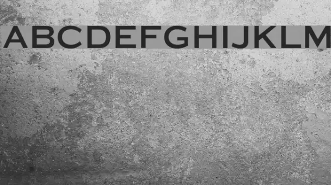 Media Gothic Font examples