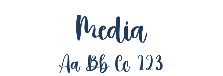 Media Font Preview