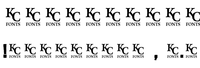 MediaBlackoutDemo Font OTHER CHARS