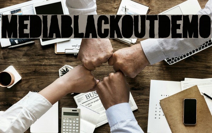 MediaBlackoutDemo Font examples
