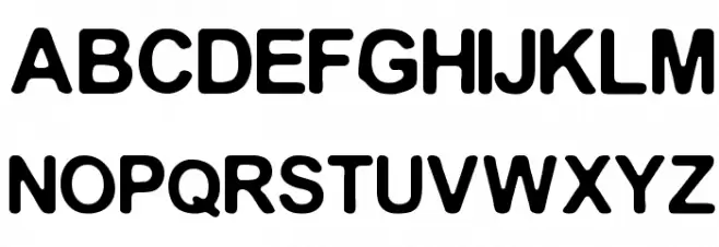Medianburner Schriftart Groß