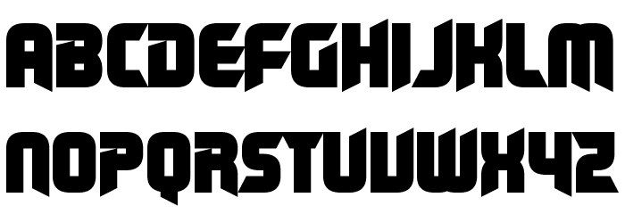 Medical Shape Font LOWERCASE