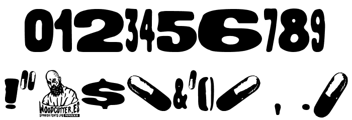 Medicaments Church Font OTHER CHARS
