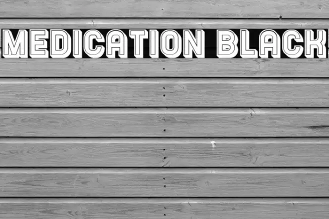 Medication Black Example 1