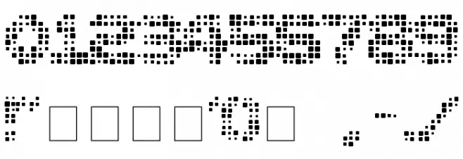 MedicationNeeded Font OTHER CHARS