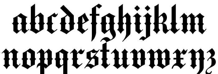 Medici Text Font LOWERCASE