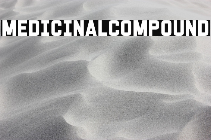 Medicinal Compound Example 1