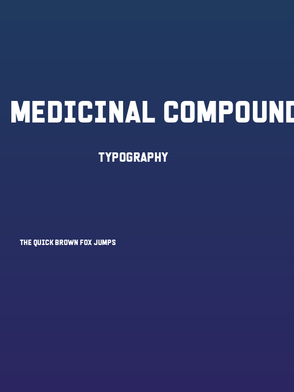 Medicinal Compound Poster