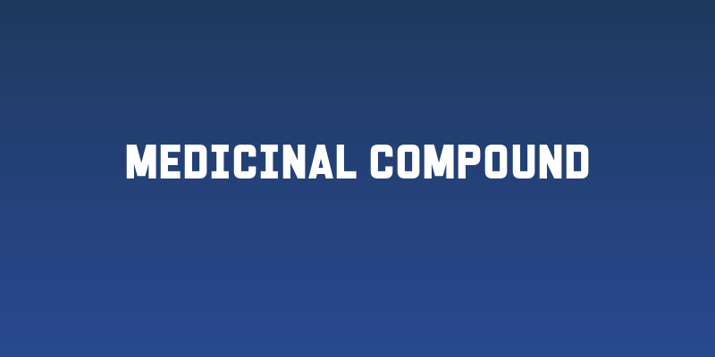 Medicinal Compound Social Header