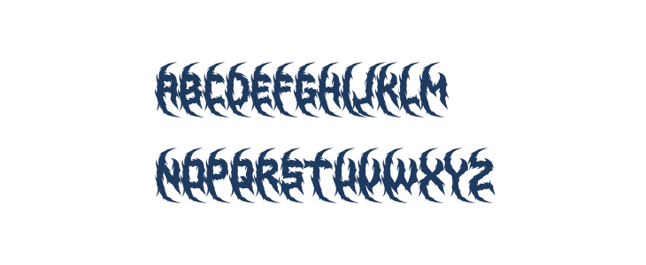 Medicine Drops Uppercase