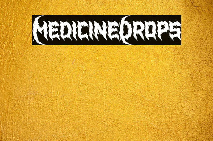 Medicine Drops Example 3