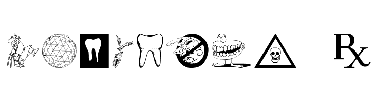 Medicobats  免费字体下载