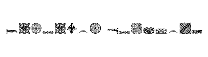 Download Medieval Dingbats Font Comments SVG Cut Files