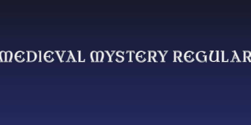 Medieval Mystery Regular Social Header