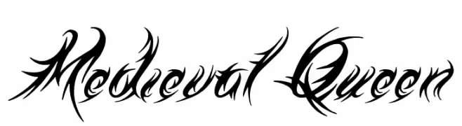 Medieval Queen  font caratteri gratis
