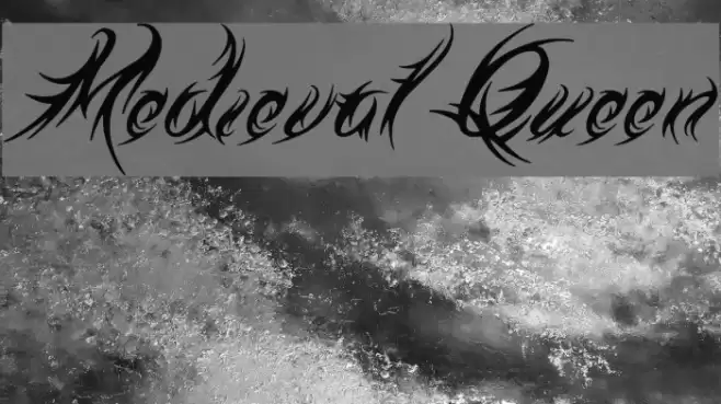 Medieval Queen Font examples