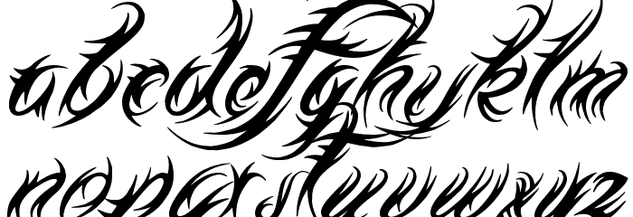 Medieval Queen Font LOWERCASE