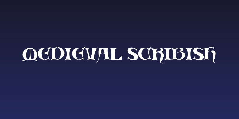 Medieval Scribish Social Header