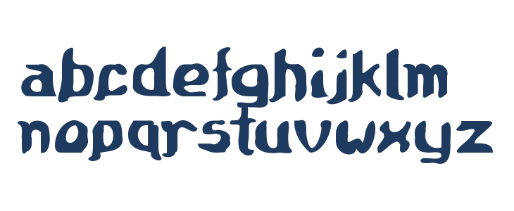 Medieval Scroll of Wisdom - Regular Lowercase