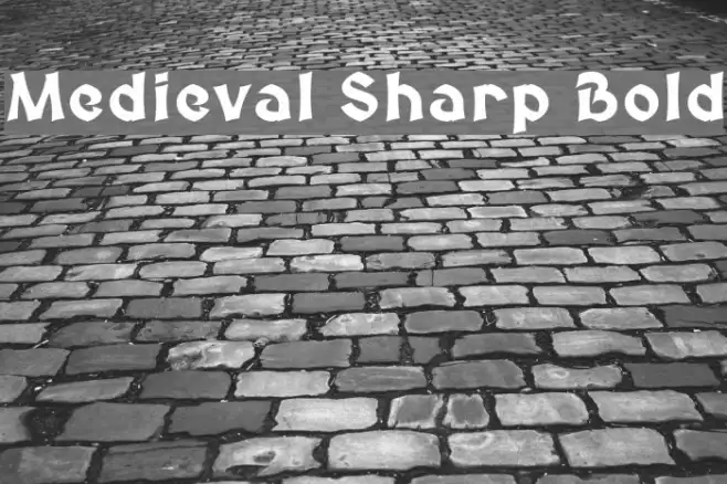 Medieval Sharp Bold Example 2