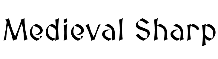 Medieval Sharp  नि: शुल्क फ़ॉन्ट्स डाउनलोड