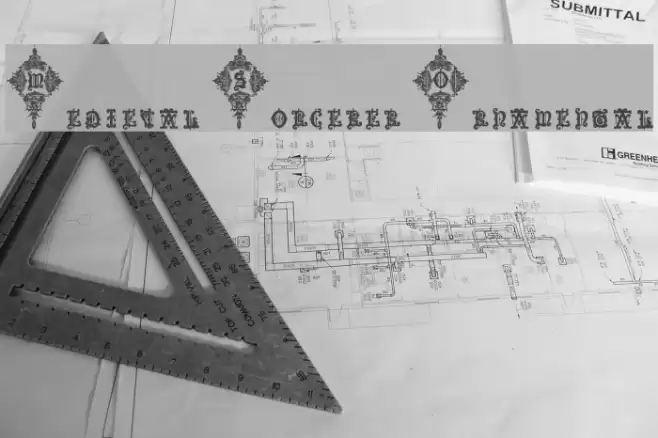 Medieval Sorcerer Ornamental Font examples