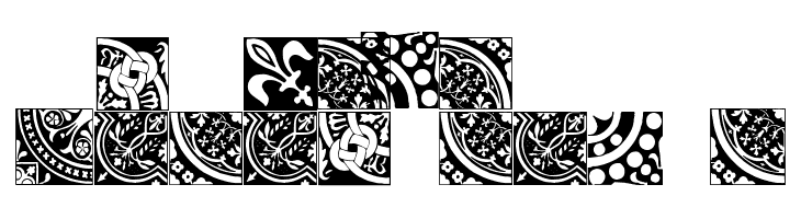 Medieval Tiles I  नि: शुल्क फ़ॉन्ट्स डाउनलोड