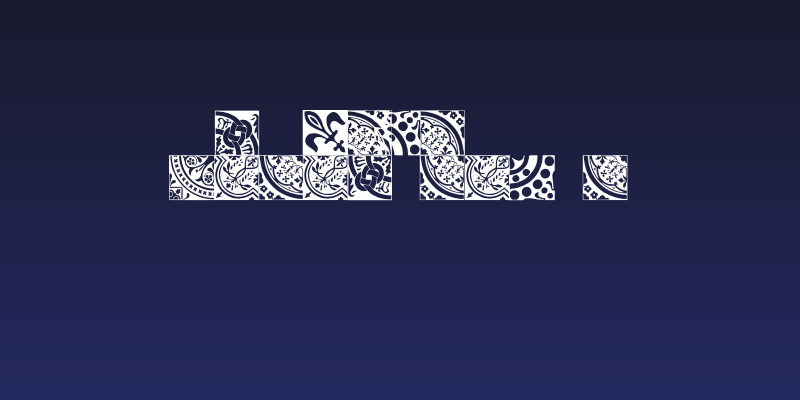 Medieval Tiles I Social Header