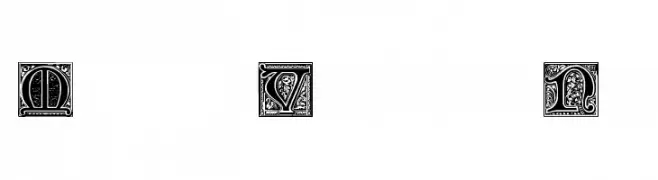 Medieval Victoriana No.2  لخطوط تنزيل