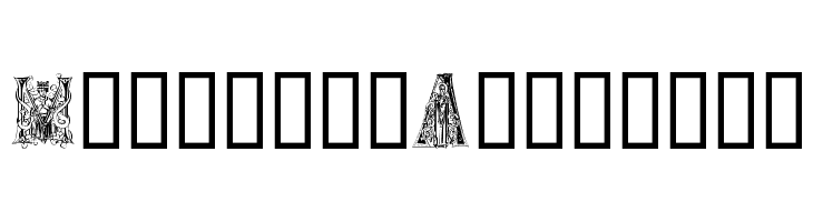 MedievalAlphabet Font