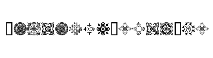 MedievalMotifTwo Шрифта