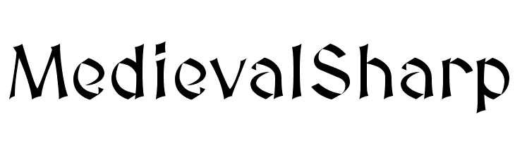 MedievalSharp Font