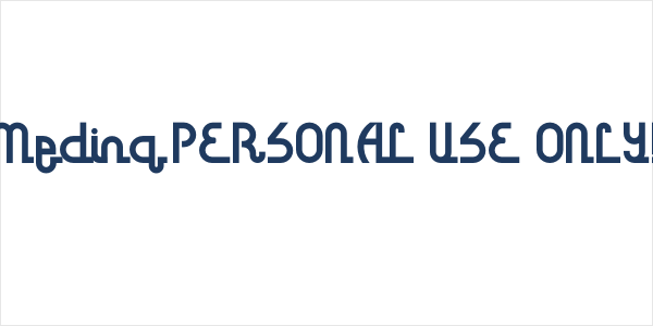 Medina PERSONAL USE ONLY! Logo