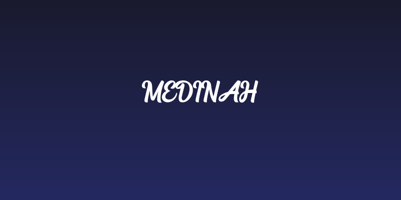 Medinah Social Header