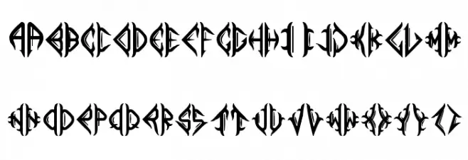 Mediogramo Font LOWERCASE