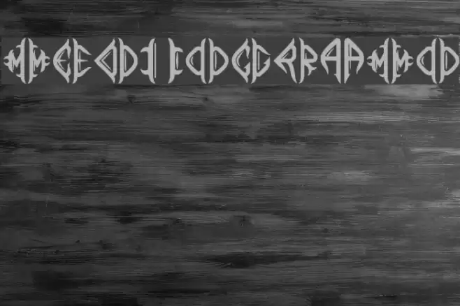 Mediogramo Font examples