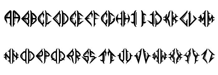 Mediogramo Font LOWERCASE