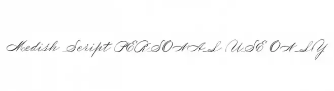 Medish Script PERSONAL USE ONLY  Frei Schriftart Herunterladen