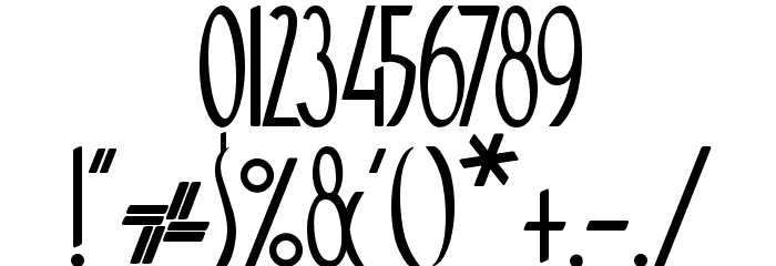 Meditation Font Alte caractere