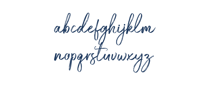Medley Script Lowercase