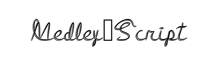 Medley_Script Font